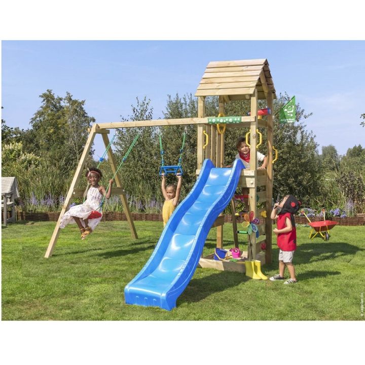 Leikjaturn með rennibraut Cocoon