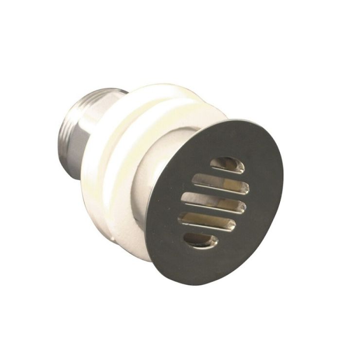 Botnventill með rist 1 1/4"