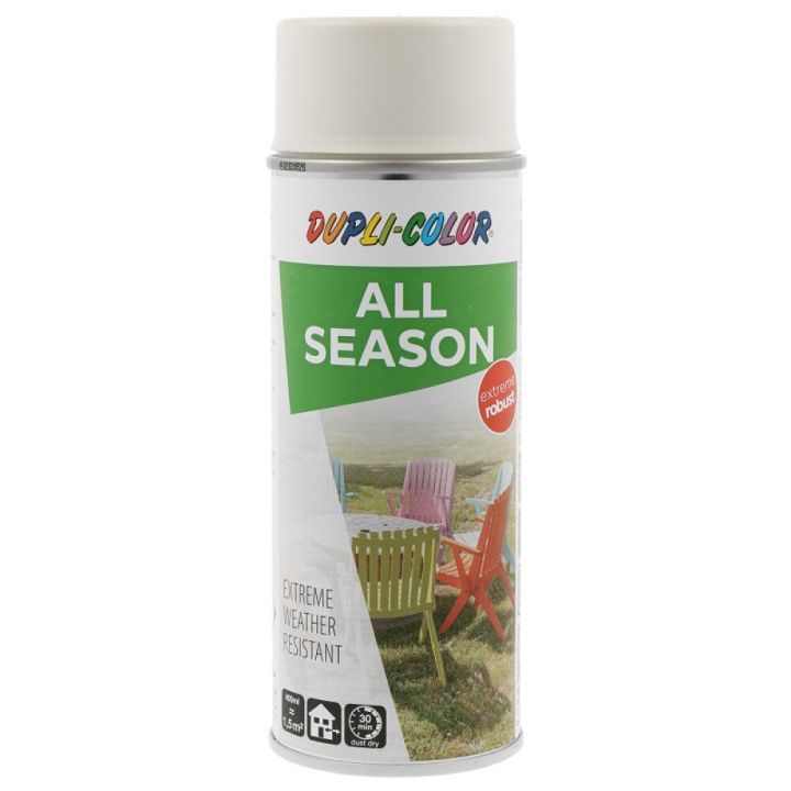 Lakksprey 400 ml kremhvítt matt Dupli Color RAL9001