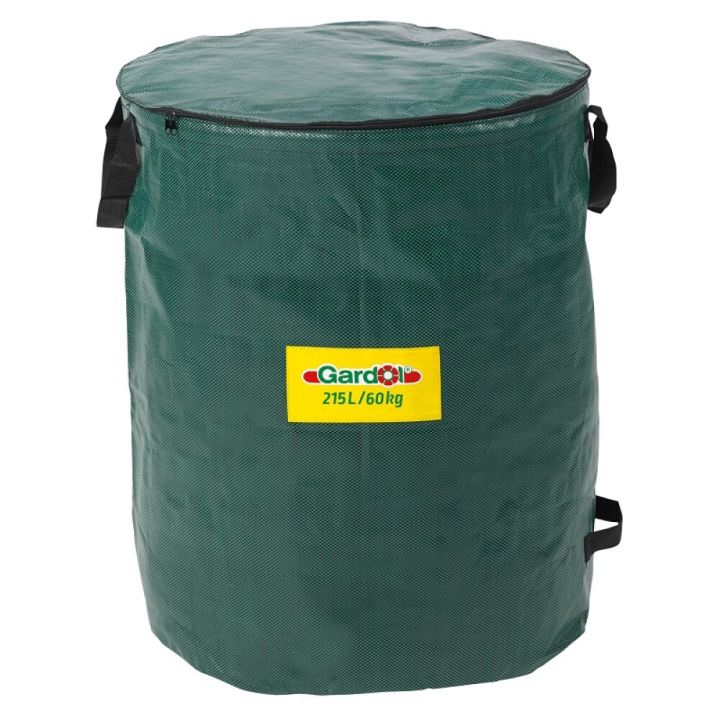 Ruslapoki fyrir garðúrgang fjölnota Gardol Prem pop-up 215l