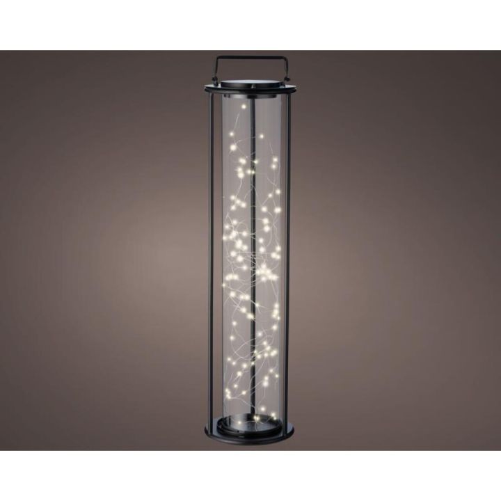 Lukt með sólarsellu 100 LED H79 cm