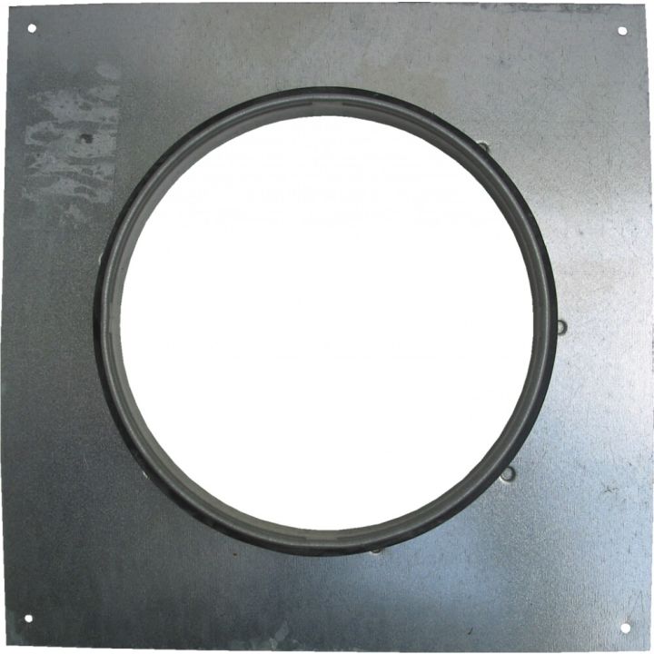 Lofttúða með kraga Ø125 mm