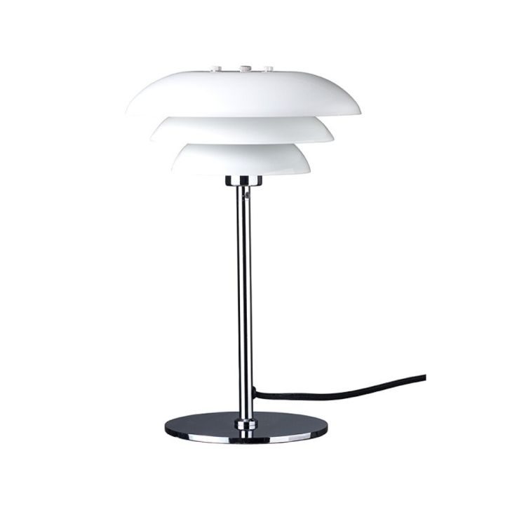 Borðlampi DL20 4,5W Ø20 cm Dyberg Larsen ópal/króm