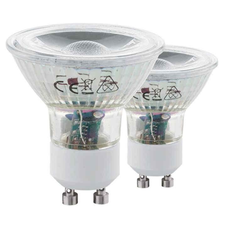 Kastaraperur LED GU10 3W Ø50 mm 2 stk