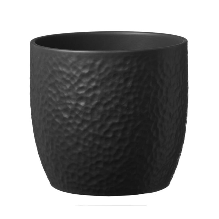 Blómapottur Boston Ø24cm dökkgrár