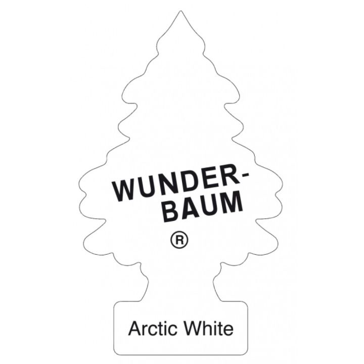 Ilmpúði í bíl Wunderbaum Arctic White