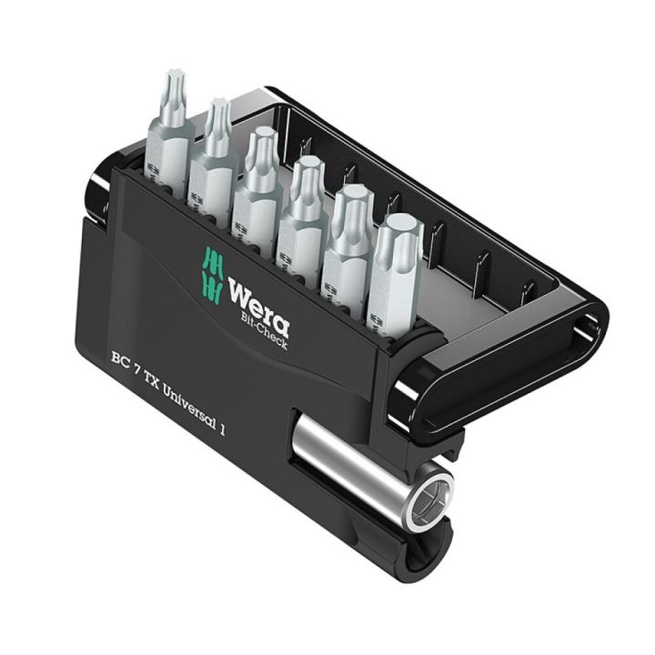 Skrúfbitasett TX 7 hlutir Wera