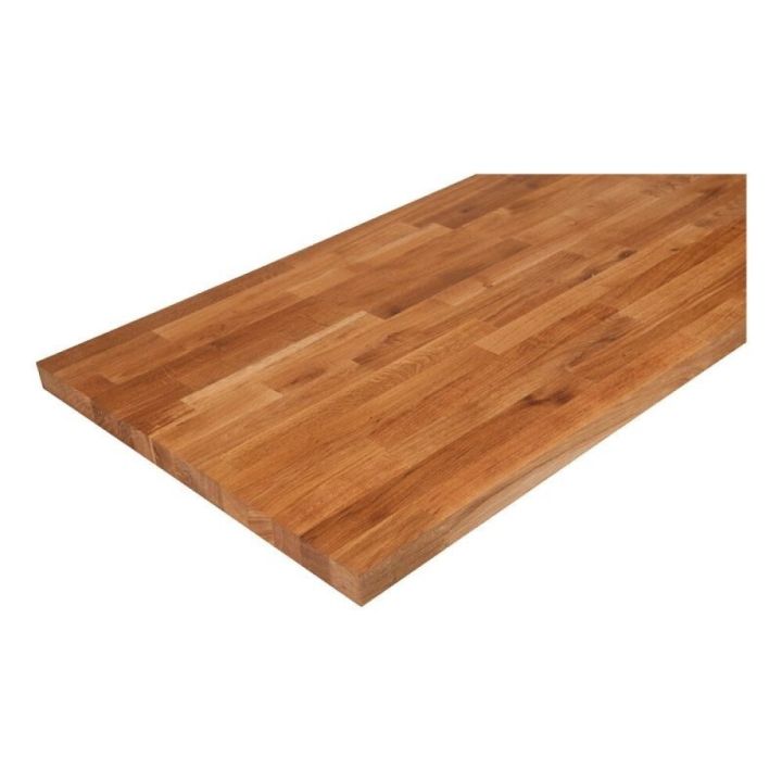 Borðplata 635x4000x40 mm DLH B/C eik olíuborin