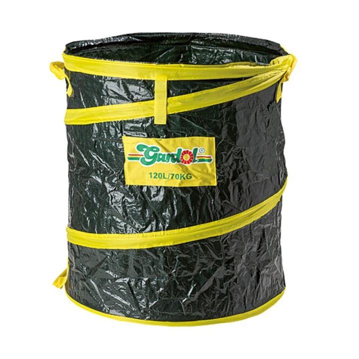 Ruslapoki fyrir garðúrgang fjölnota Gardol pop-up 120l