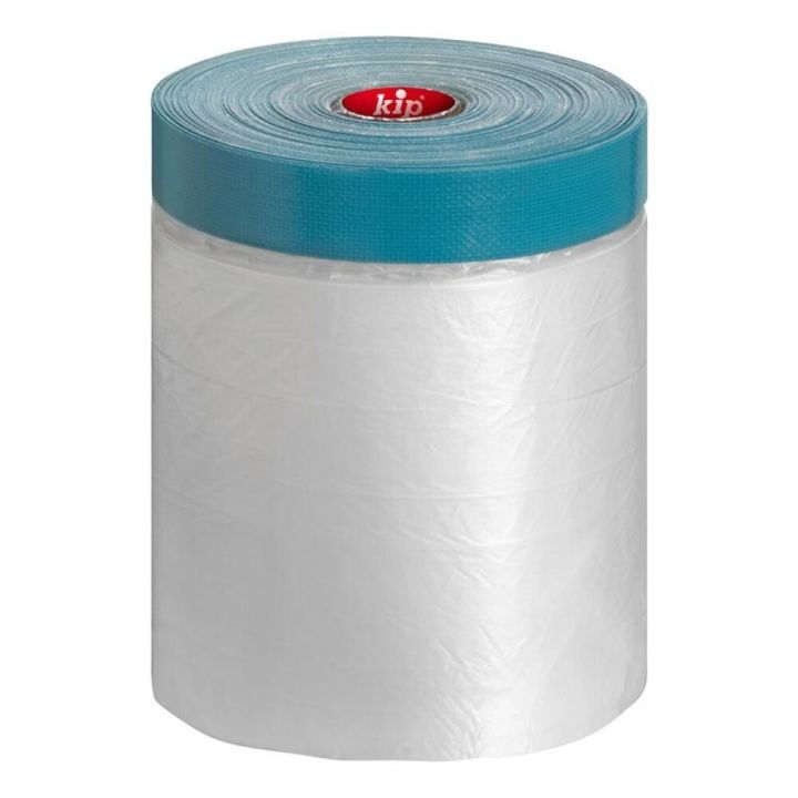 Plastfilma með strigalímbandi 150cm x 20m Kip