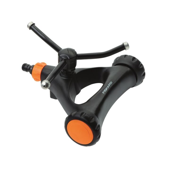 Snúningsúðari á hjólum Fiskars