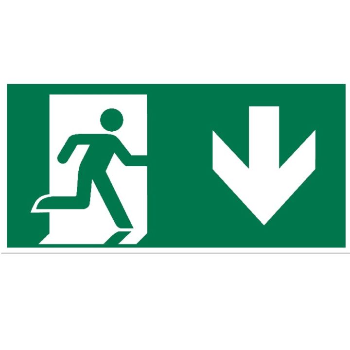 Skilti neyðarútgangur 30x15 cm Pickup 