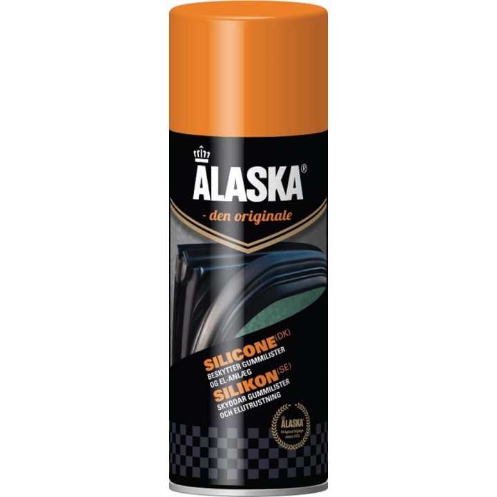 Sílikonsprey fyrir gúmmí 400ml Alaska