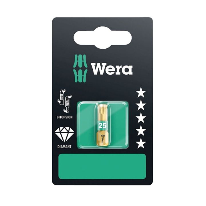 Skrúfbiti TX25 1/4" 25 mm Wera 867/1 BDC