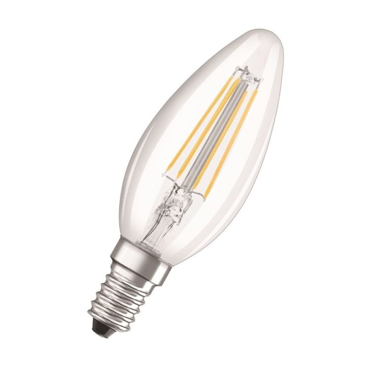 Ljósapera LED E14 2700K Osram 4W Ø35mm