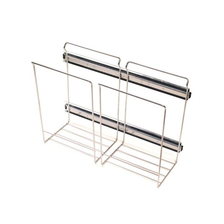 Statíf fyrir ruslapoka svöfalt 36x27,5x50 cm