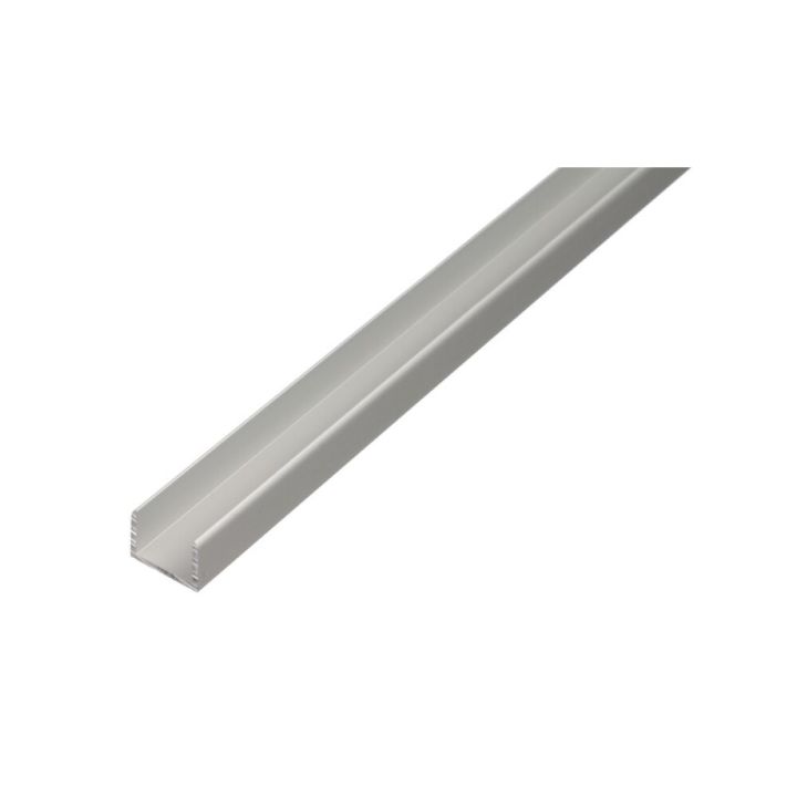 U-ál 22,5x22x1,8 mm 2 m yfirborðsmeðhöndlað