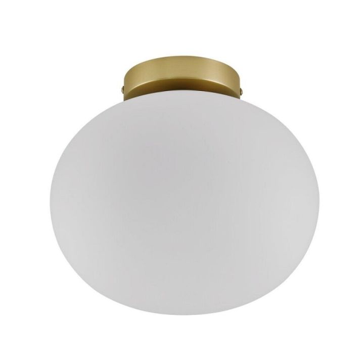 Loftljós E27 Alton ópalhvítt Ø27,5 cm