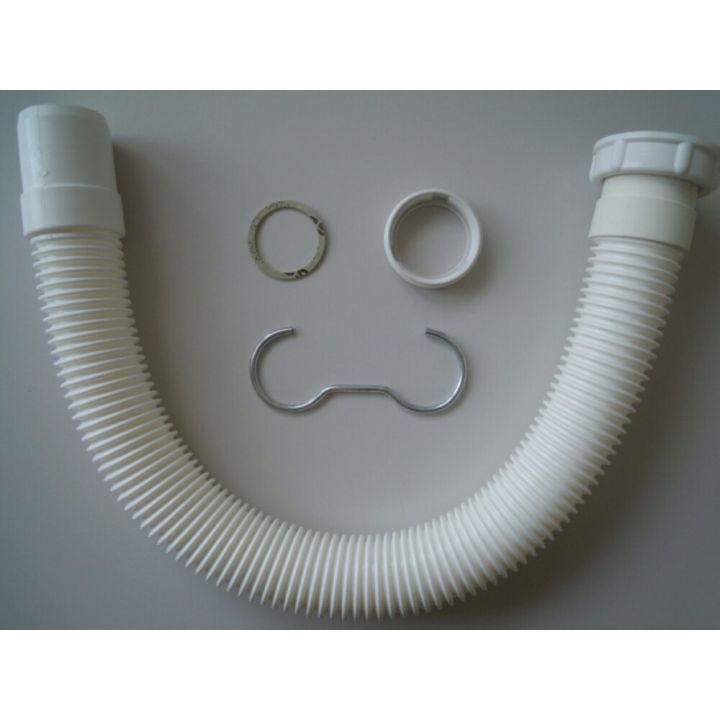 Frárennslisslanga 50cm 1/2"x39,5cm Neoperl grá