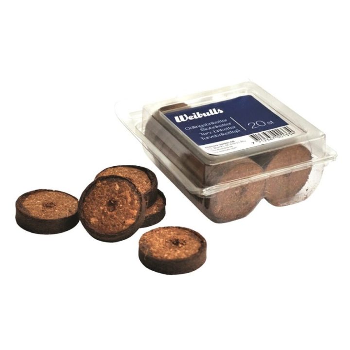 Sáðtappar kókos Weibulls 20stk