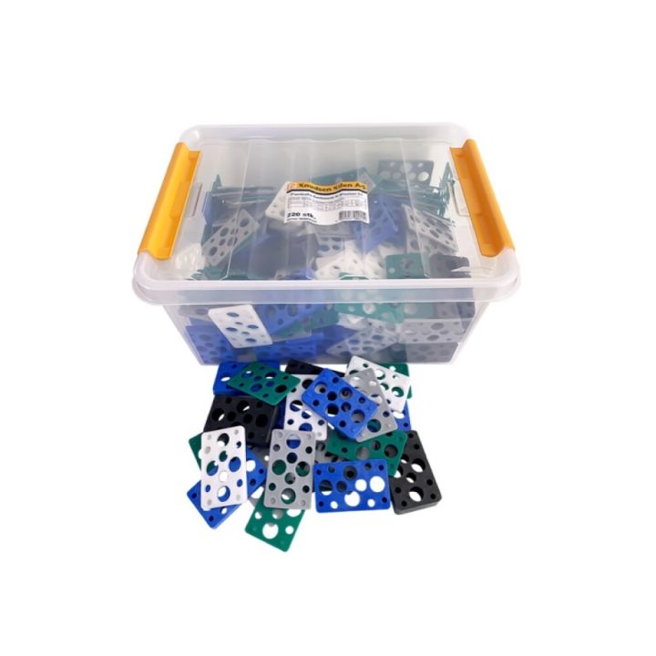 Fleygar plast 2-20mm Knudsen 220stk