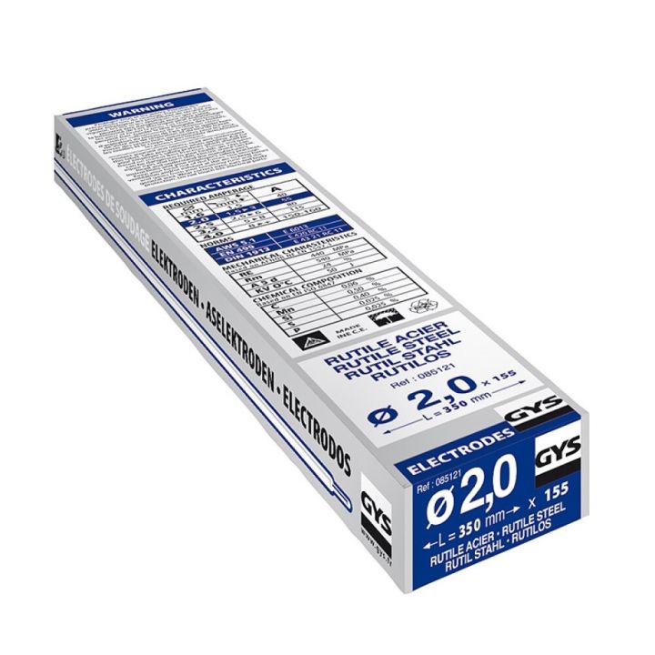 Pinnavír rútíl Ø2,0x350 mm 155 stk Gys