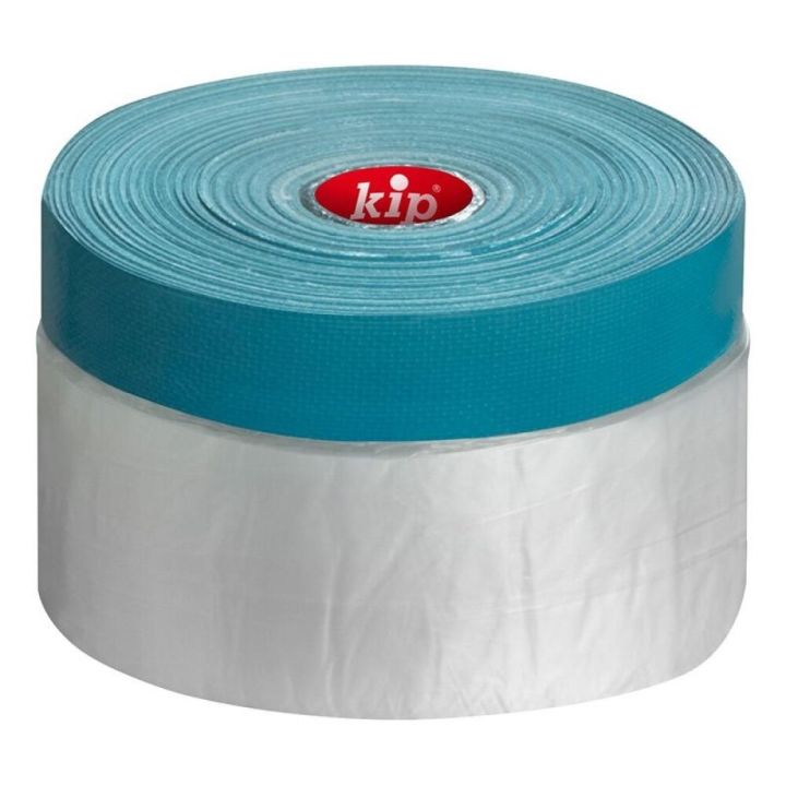 Plastfilma með strigalímbandi 55cm x 20m Kip