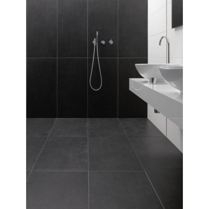 Gólf-/vegg flísar Ambiente svört 30x60 cm 1,08 m2