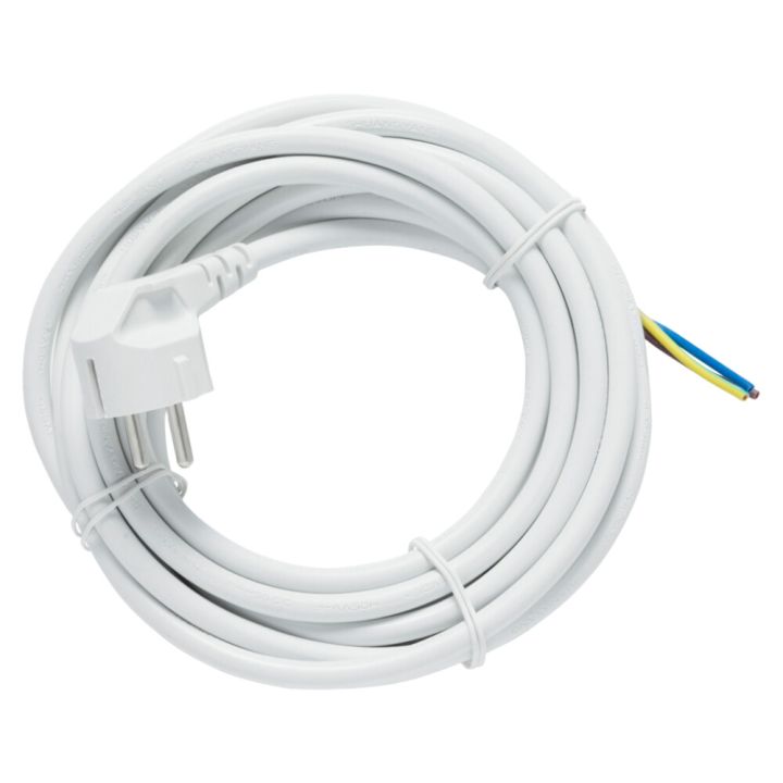 Snúra með kló 3x1,5Q 5m Airam hvít