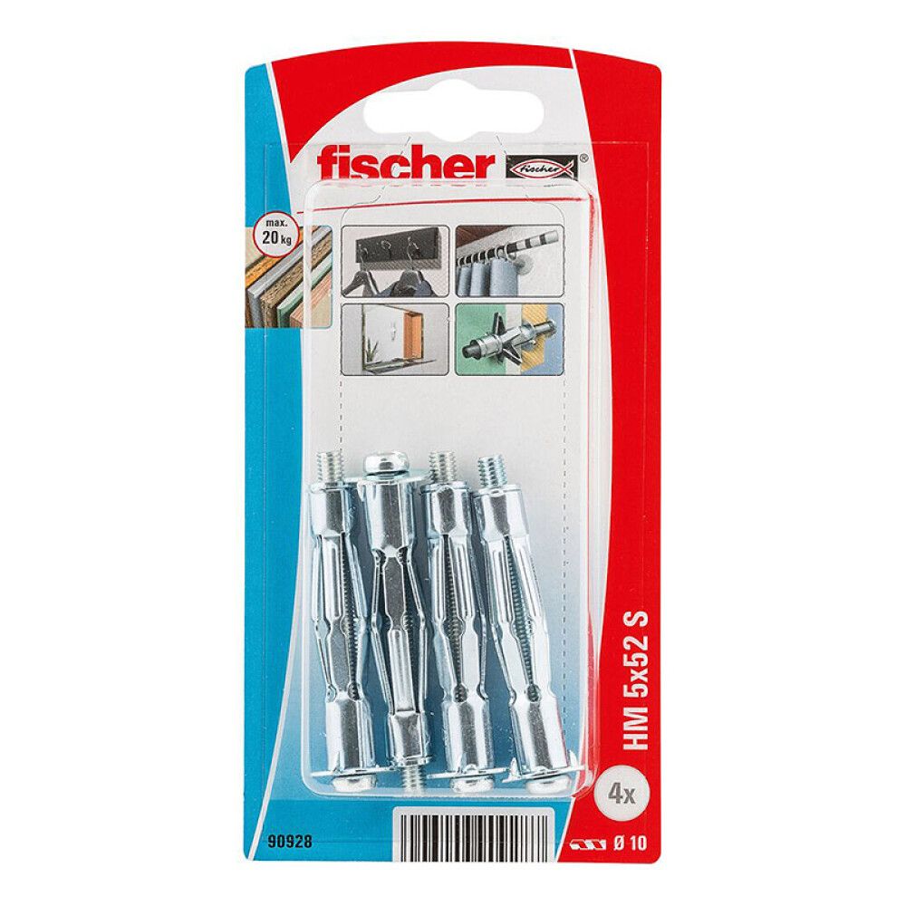 Gipsfesting Fischer 5x52mm 4stk