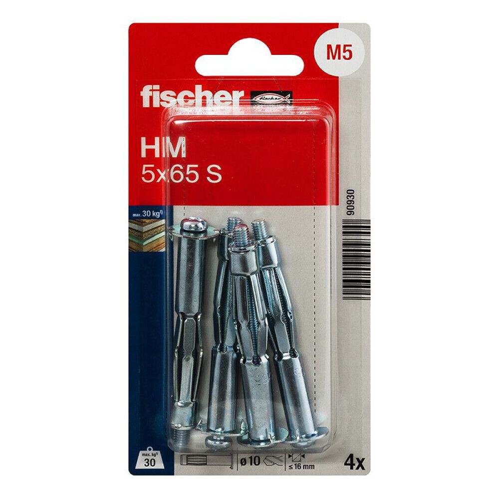 Gipsfesting Fischer 5x65mm 4stk