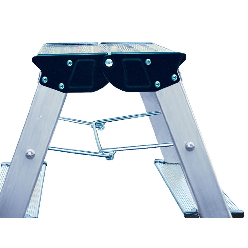 Áltrappa 2 þrep með hjólum Stabilomat 0,45m