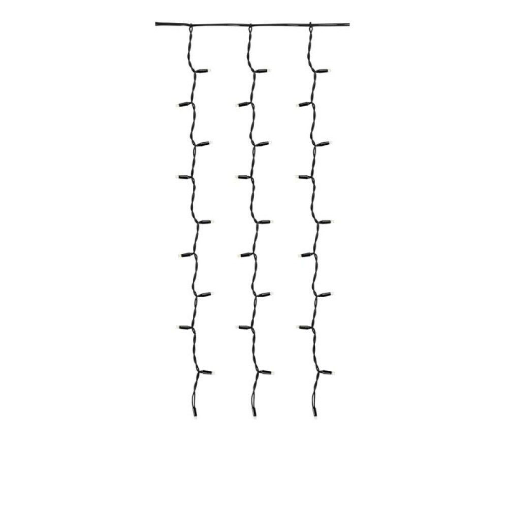 Úti grýlukertasería 100 LED 1x1,5m Chrissline hlýtt ljós