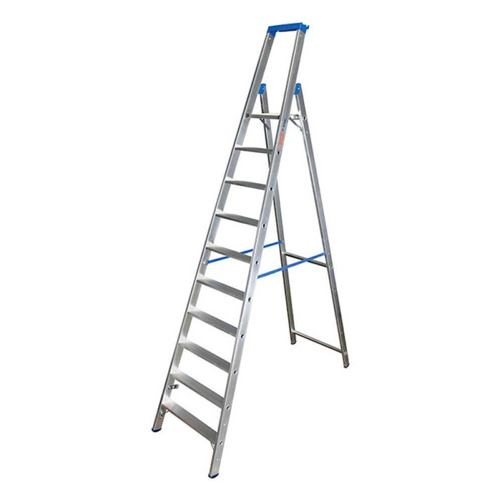 Áltrappa 10 þrep Krause 2,35m