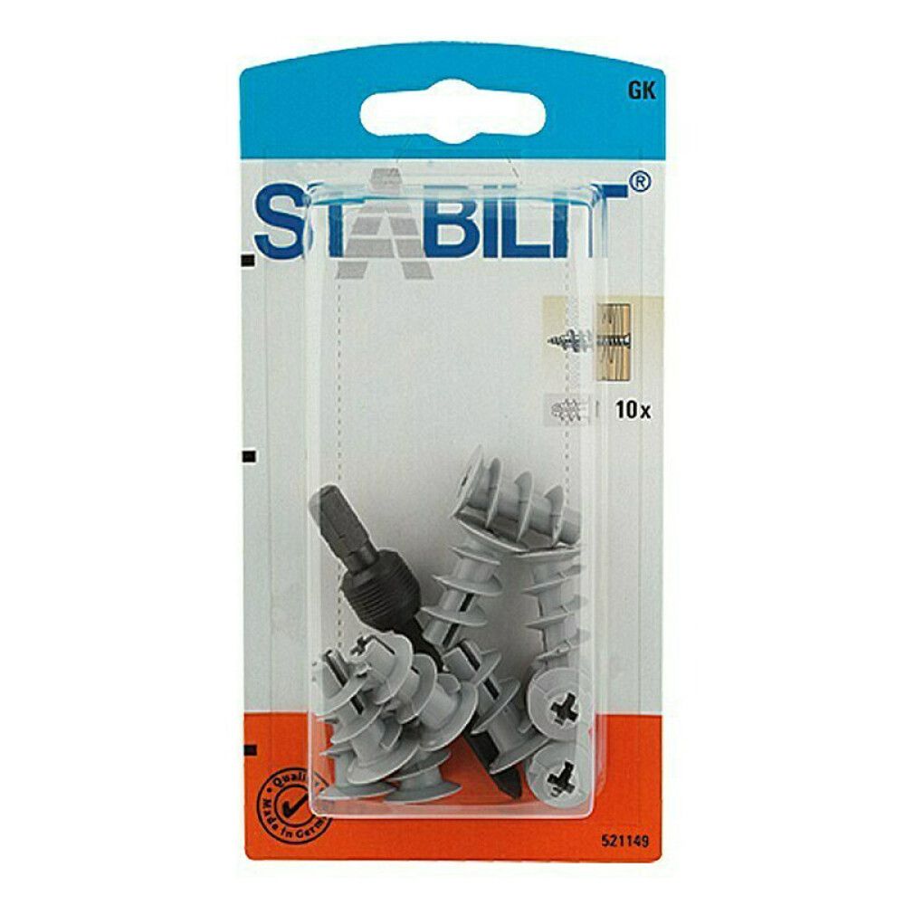 Gipstappar Stabilit 22mm 10stk