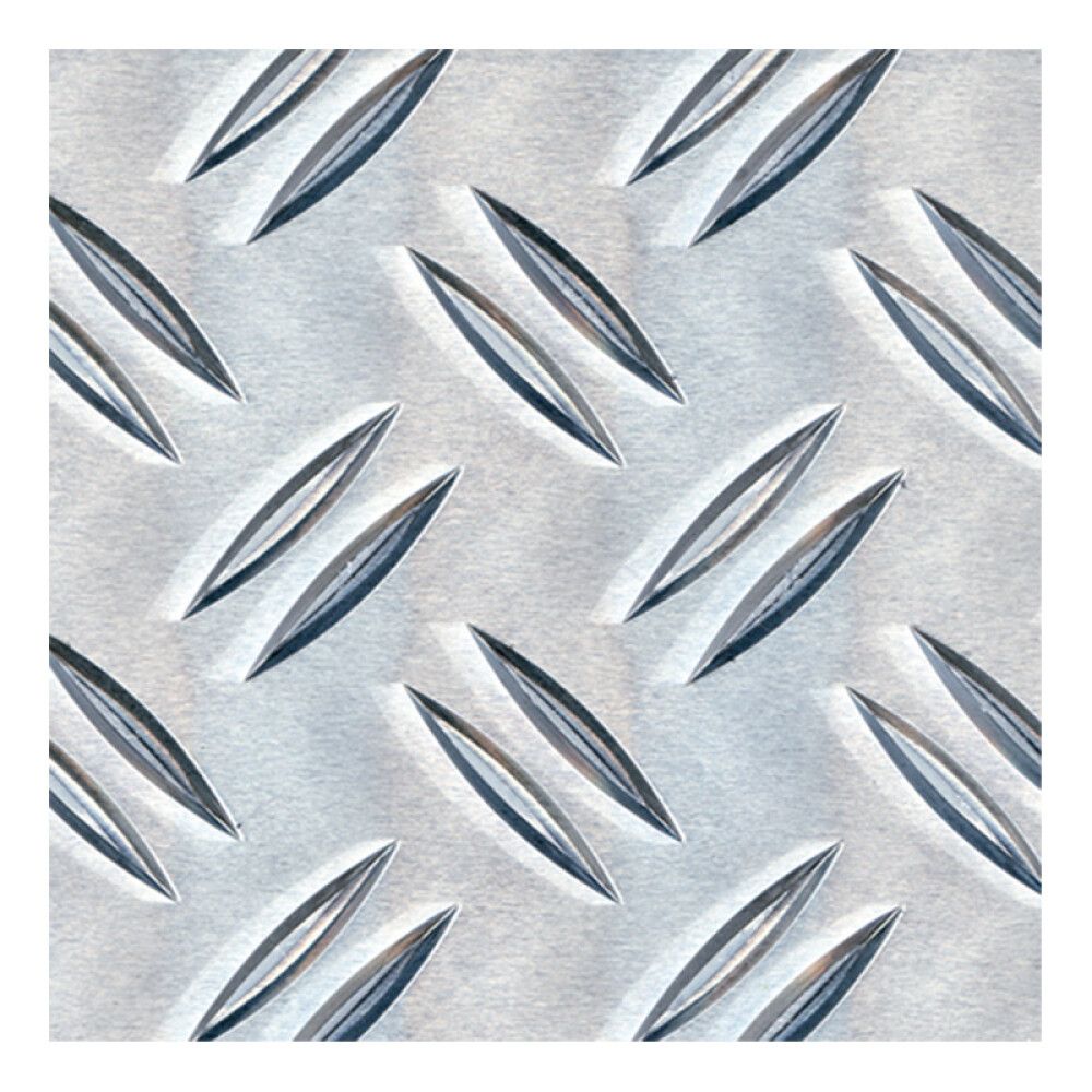 Álplata 300x1000x2,5mm riffluð