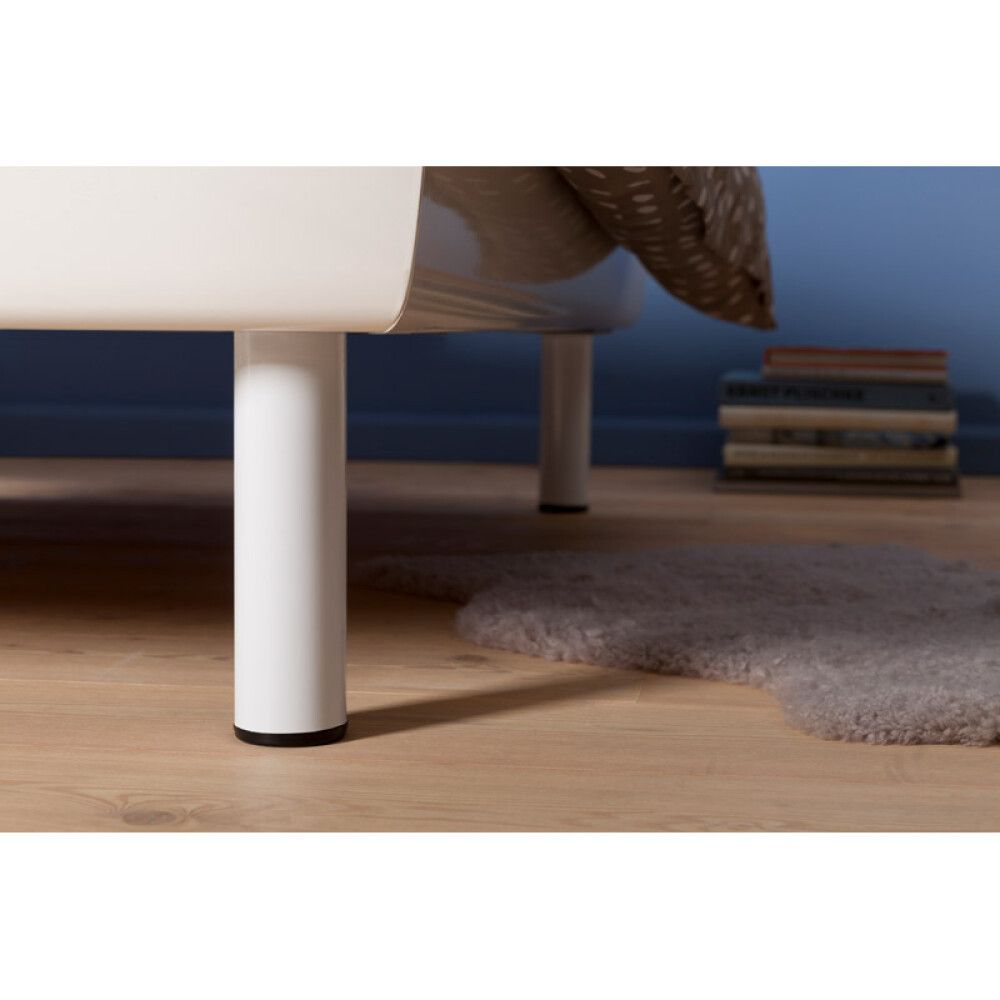 Borðfótur Ø30x400 mm Element-System hvítur