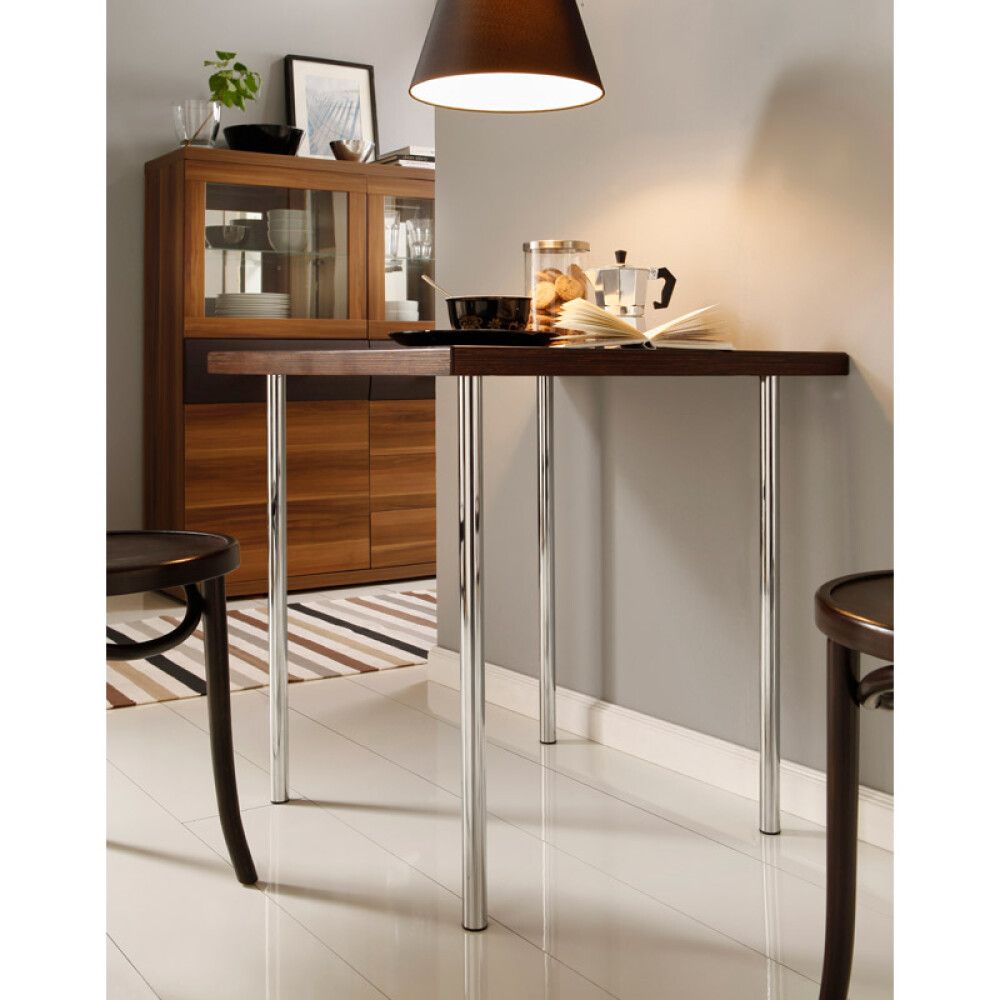 Borðfótur Ø30x700 mm Element-System króm