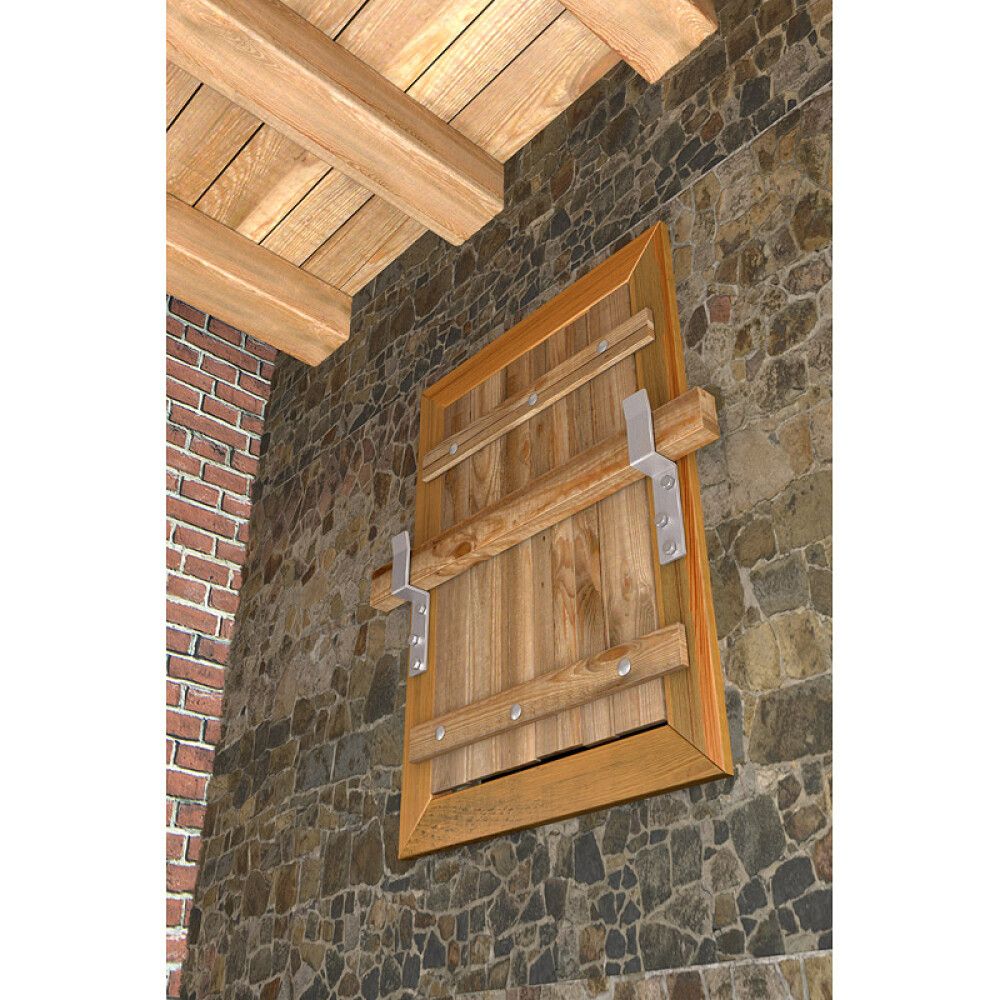 Slagbrandsvinkill 160x37x30mm Vomrann galv.