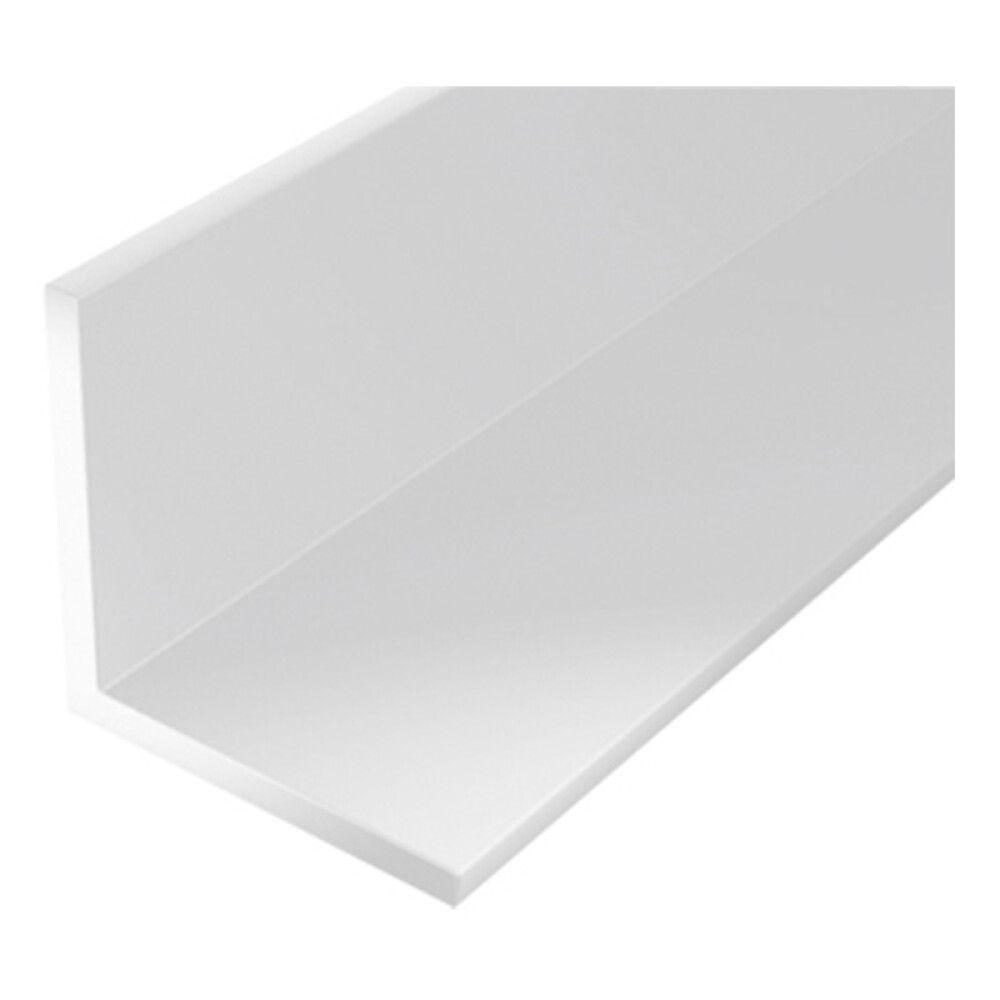 Vinkill PVC 25x25x1,8 mm 2 m hvítur