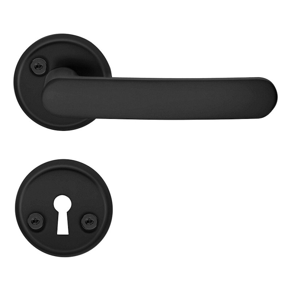 Hurðarhúnn inni Beslagsboden Basic matt svart