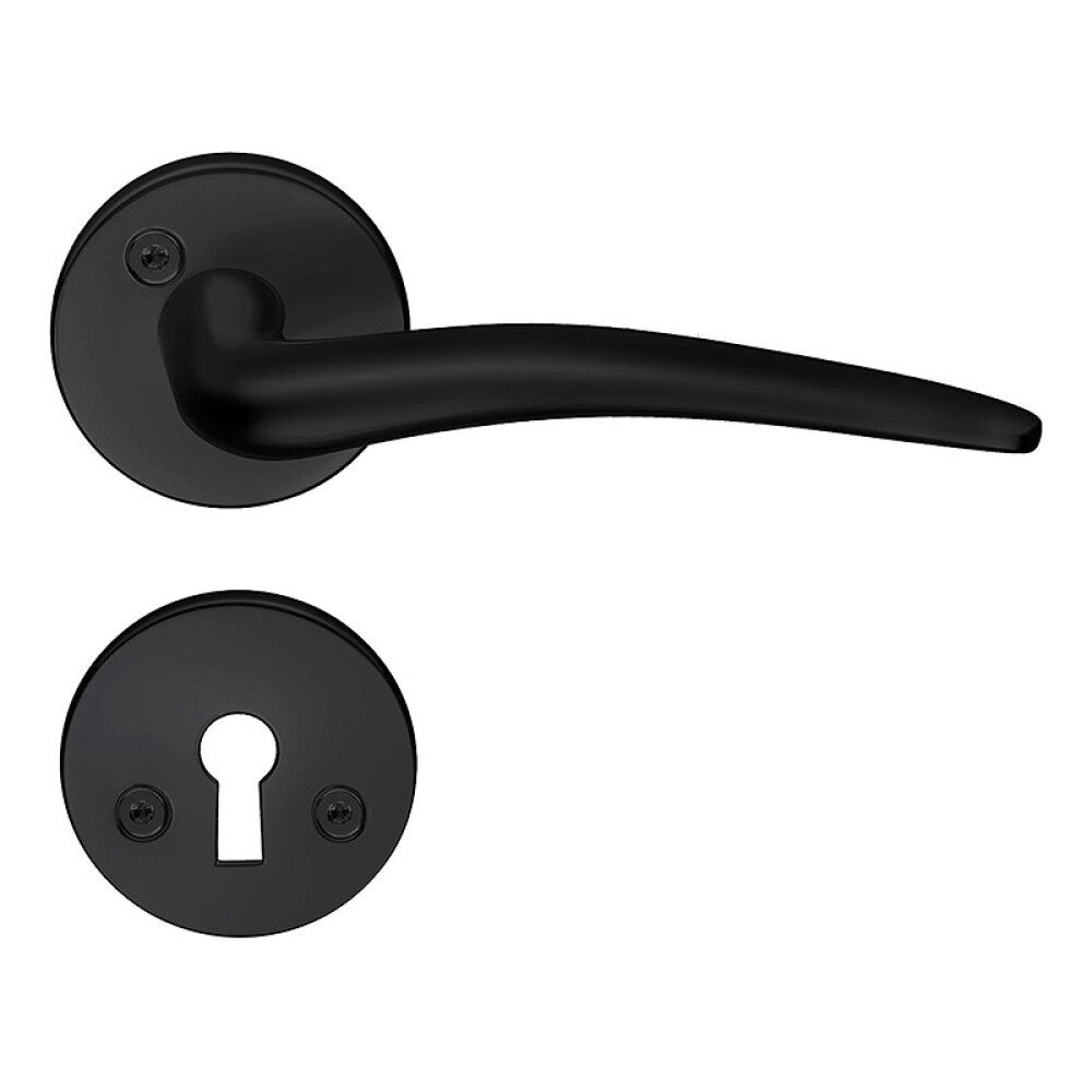 Hurðarhúnn inni Beslagsboden B284BNS matt svartur