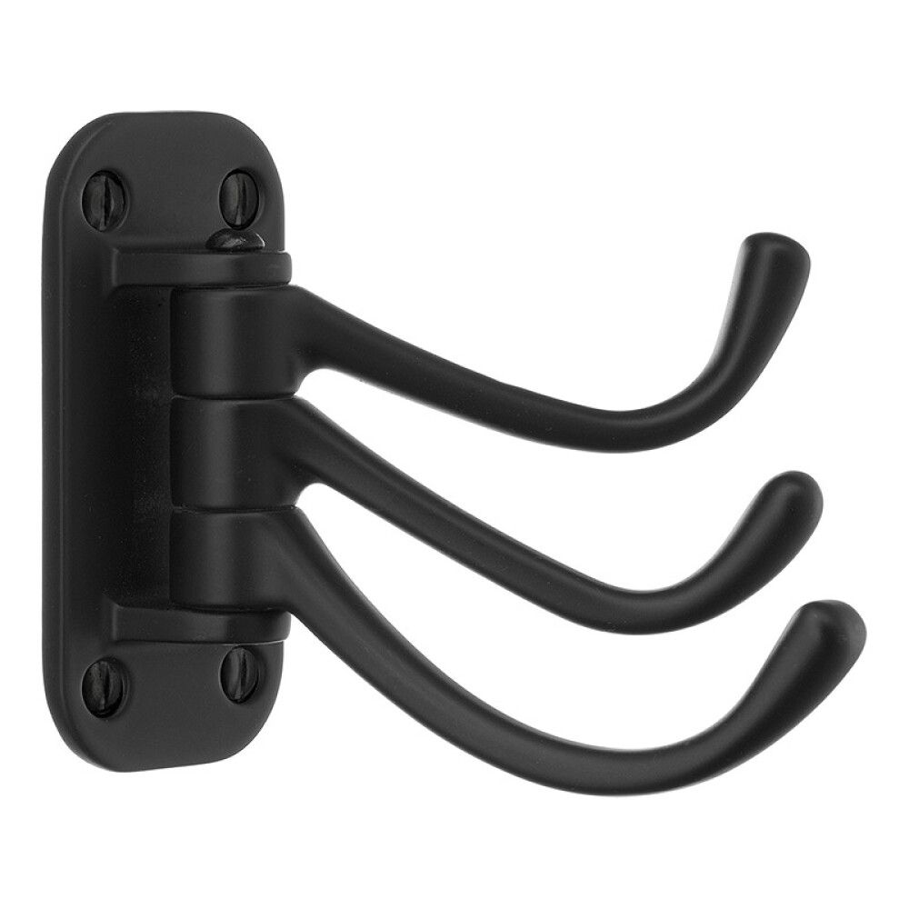 Snagi þrefaldur Beslagsboden matt svartur