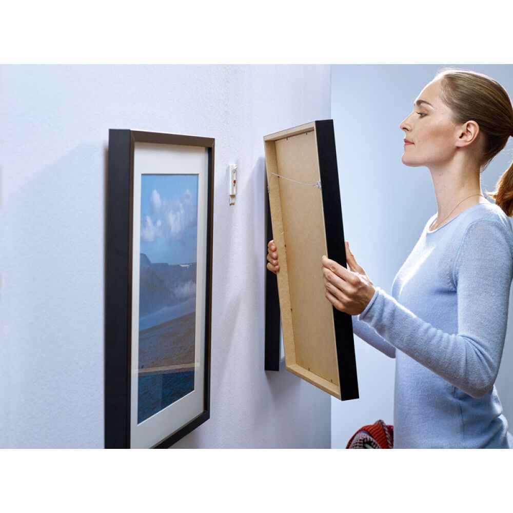 Veggfesting á gips stillanleg límd Tesa 2kg 2stk