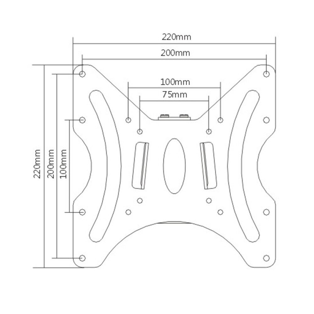 Sjónvarpsfesting 30kg Millex 23-42"