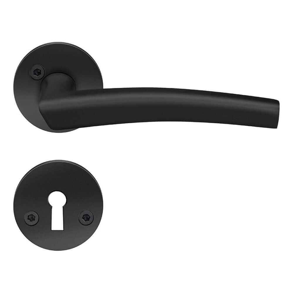 Hurðarhúnn Beslagsboden Spar B290BNS svartur