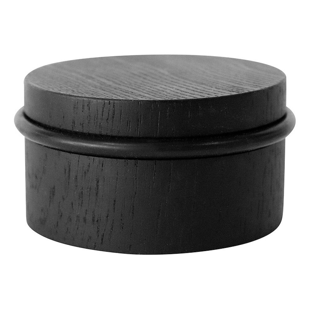 Hurðastoppari 7,6x4,5 cm svartur