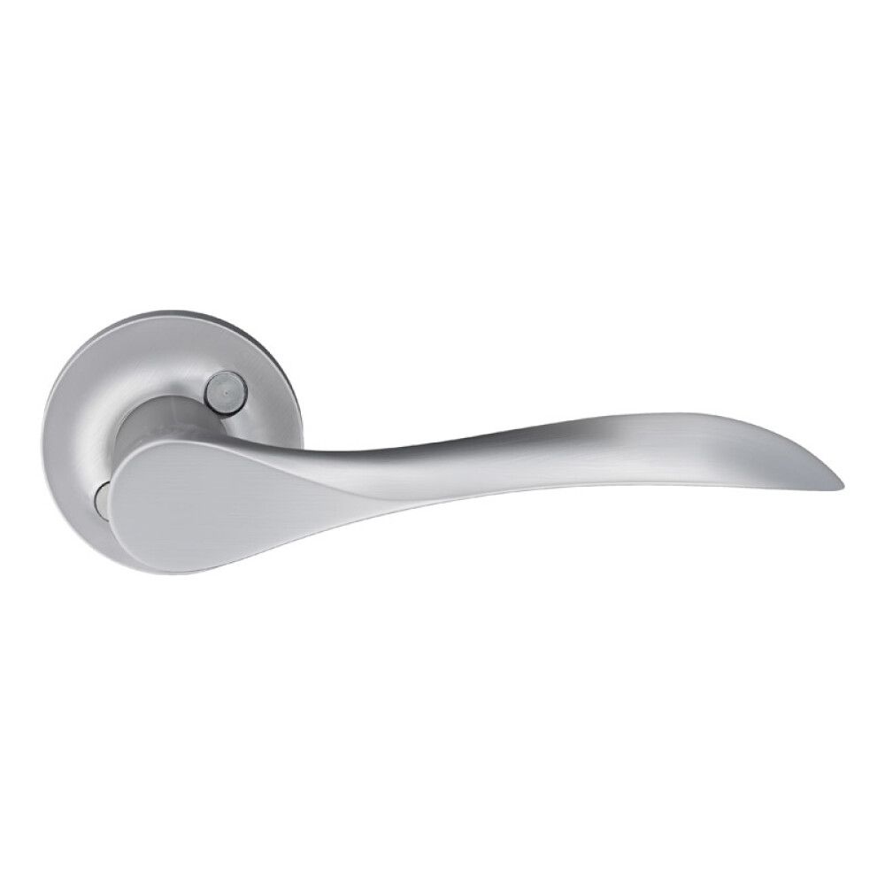 Hurðarhúnn útidyra Beslagsboden B154M burstað króm