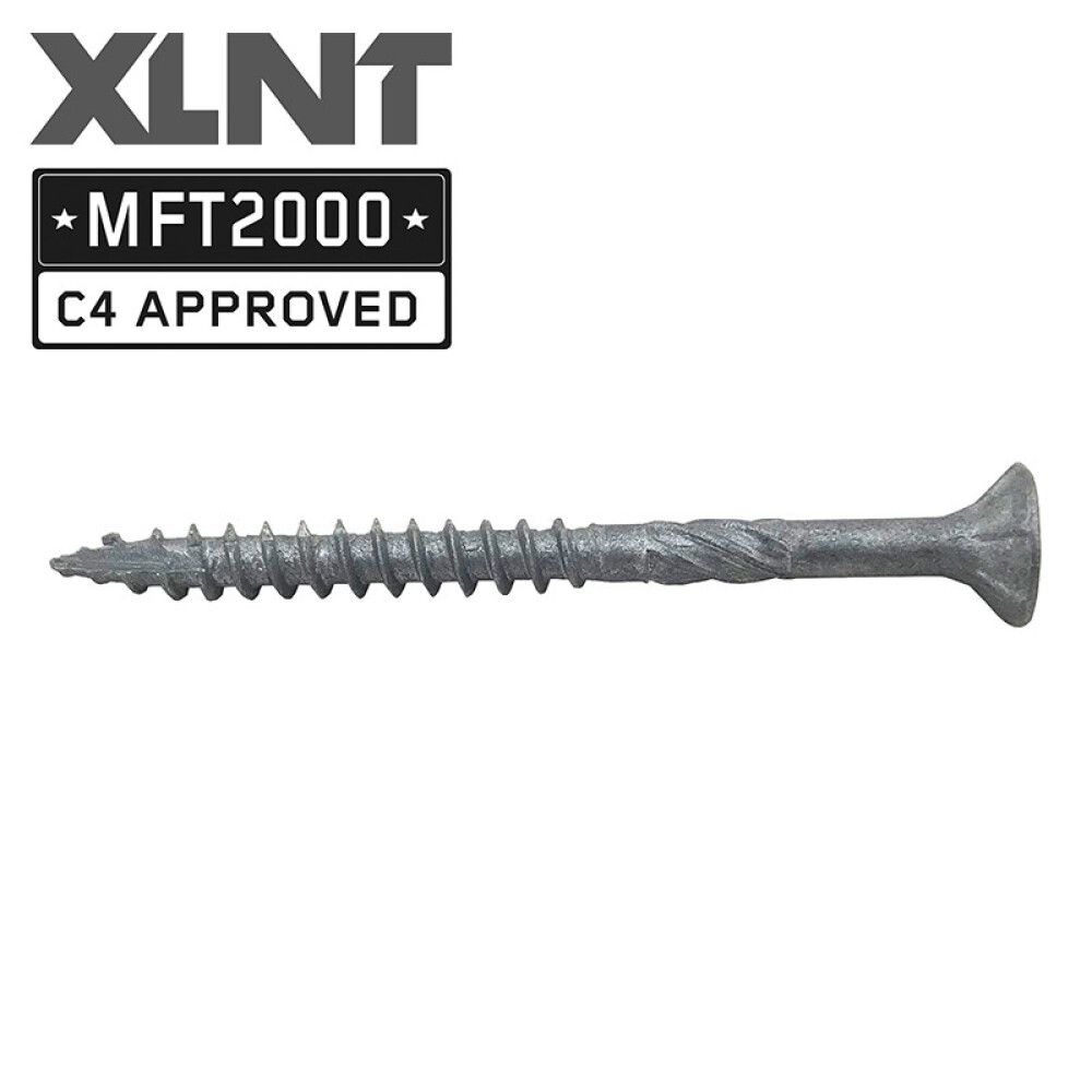 Tréskrúfur TX25 Ø5x80 mm 100 stk MFT C4