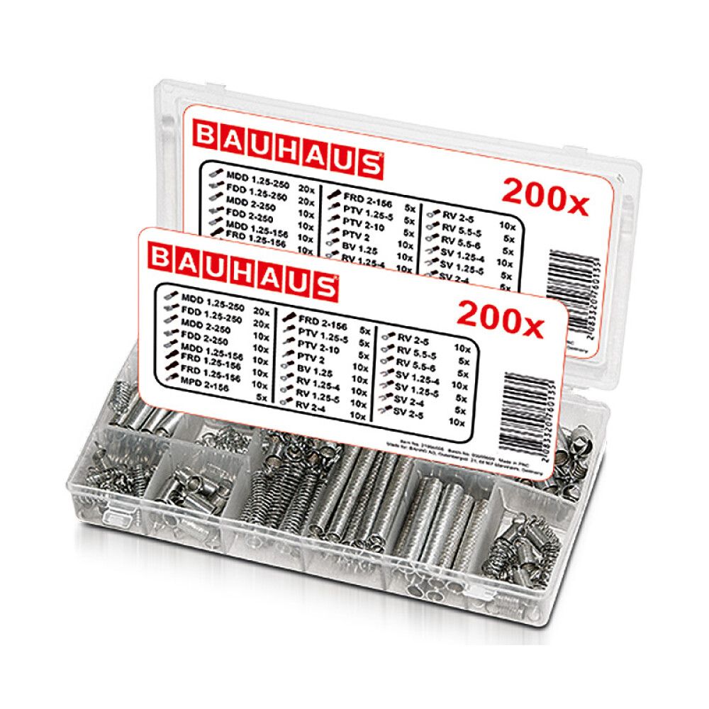 Gormar sett BAUHAUS 200 stk